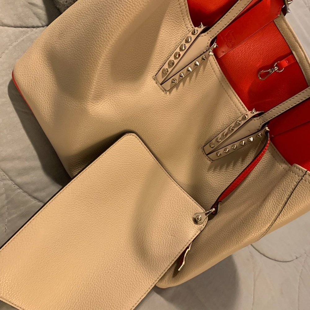 COPY - Christian Loubourin small Calf Empire Tote